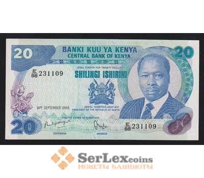 Кения 20 шиллингов 1986 Р21е XF арт. 55942