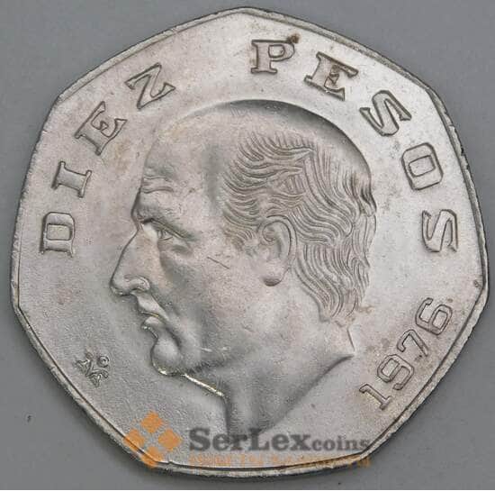 Мексика 10 песо 1976 КМ477,1 UNC арт. 56111