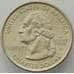 Монета США 25 центов 1999 P КМ297 aUNC Коннектикут арт. 15430