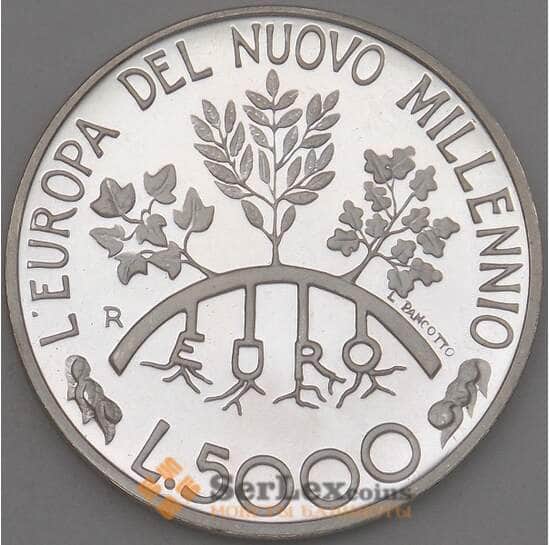 Сан-Марино 5000 лир 1998 КМ398 Proof (n17.19) арт. 21400