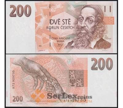 Чехия банкнота 200 крон 1993 Р6 UNC арт. 48413