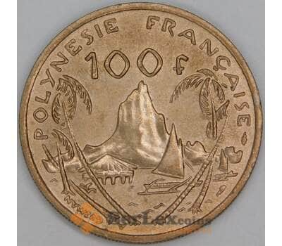 Французская Полинезия 100 франков 1976 КМ14 AU арт. 54852