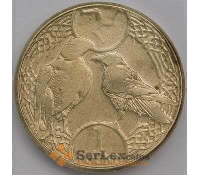 Монета Мэн остров 1 фунт 2018 UC5 XF арт. 38941