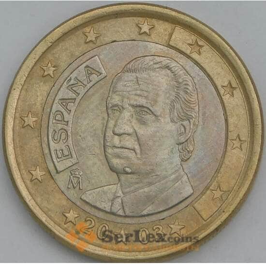 Испания 1 евро 2003 КМ1046 AU арт. 39039
