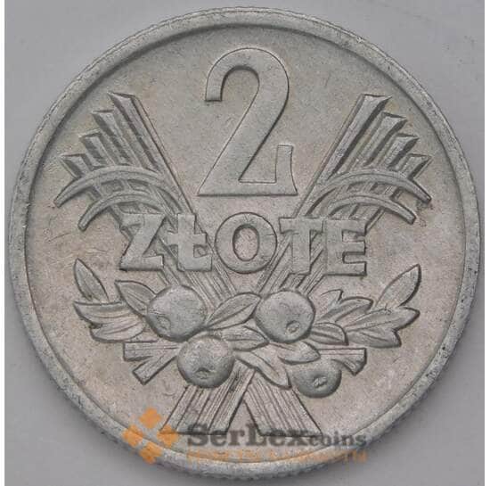 Польша 2 злотых 1974 Y46 UNC арт. 36920