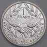Новая Каледония монета 1 франк 2009 КМ10 aUNC арт. 43215