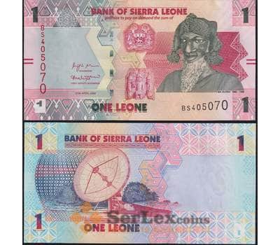 Банкнота Сьерра-Леоне 1 леоне 2022 UNC арт. 38649
