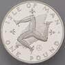 Мэн Остров монета 1 фунт 1979 КМ44а Proof Серебро арт. 38036
