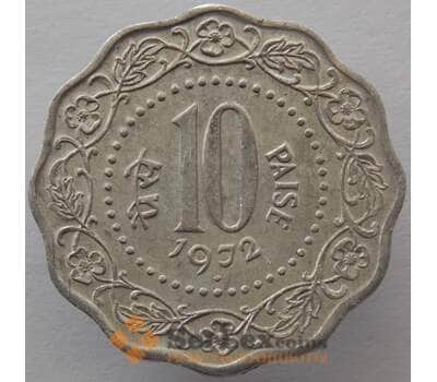 Монета Индия 10 пайс 1972 КМ27.1 aUNC (J05.19) арт. 15752