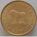 Монета Македония 1 денар 2001 КМ2 UNC Собака (J05.19) арт. 16660