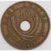 Британская Восточная Африка монета 10 центов 1943 КМ26 VF арт. 45839