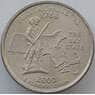 США 25 центов 2000 P КМ305 UNC Массачусетс (J05.19) арт. 17317
