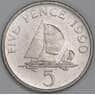 Гернси 5 пенсов 1990 КМ42.2 XF арт. 54892