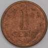 Нидерландские Антильские острова 1 цент 1974 КМ8 VF арт. 39368