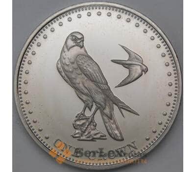 Монета Тристан-да-Кунья 1 крона 2009 BU Сокол арт. 28053