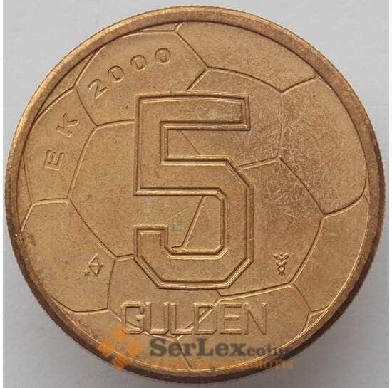 Нидерланды 5 гульденов 2000 КМ231 AU Евро 2000 (J05.19) арт. 17414
