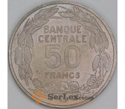 Камерун 50 франков 1960 КМ13 XF арт. 54769