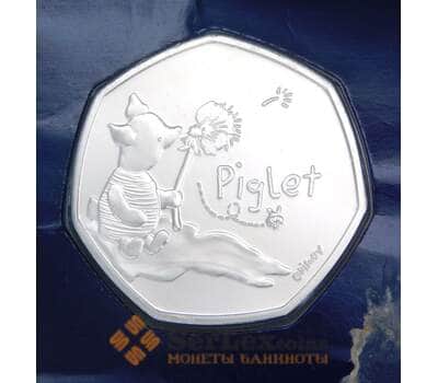Великобритания 50 пенсов 2020 UC1058 BU Винни Пух - Пятачок арт. 56544