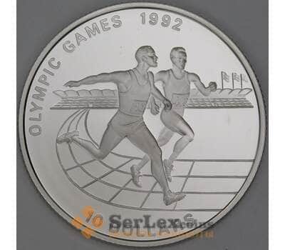 Ниуэ 10 долларов 1991 КМ46 Proof Барселона 1992 - Бег арт. 54111