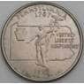 США 25 центов 1999 D КМ294 XF Пенсильвания арт. 49100