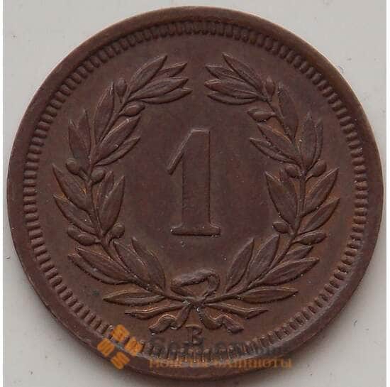 Швейцария 1 раппен 1928 КМ3 AU арт. 12893