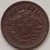 Монета Швейцария 1 раппен 1928 КМ3 AU арт. 12893