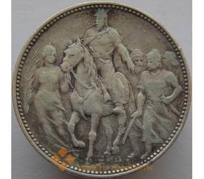 Монета Венгрия 1 крона 1896 КМ487 F-VF арт. 8906