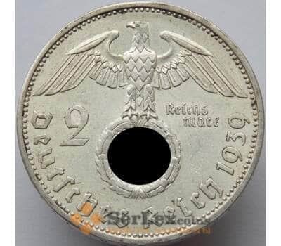 Монета Германия 2 марки 1939 А КМ487 VF арт. 8944