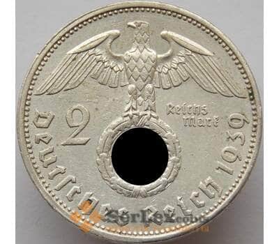Монета Германия 2 марки 1939 A КМ487 VF-XF арт. 8929
