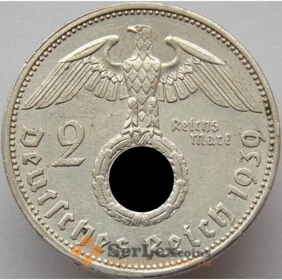 Германия 2 марки 1939 A КМ487 VF-XF арт. 8929