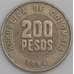 Монета Колумбия 200 песо 1995 КМ287 XF (J05.19) арт. 18645