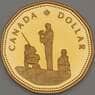Канада 1 доллар 1995 КМ258 Proof Памятник миротворческим силам (n17.19) арт. 21536