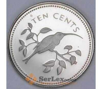 Белиз 10 центов 1974 КМ40 Proof  арт. 57162