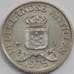 Монета Нидерландские Антиллы 25 центов 1975 КМ11 aUNC (J05.19) арт. 15807