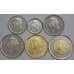 Канада набор из 6 монет 5, 10, 25, 50 центов, 1 и 2 доллара 2023 UNC Карл III арт. 47586