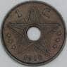 Бельгийское Конго 1 сантим 1910 КМ15 XF арт. 55295