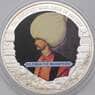 Либерия 5 долларов 2010 Proof Полководцы - Сулейман арт. 31459