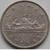 Монета Канада 1 доллар 1968 КМ76.1 XF Каноэ арт. 7744