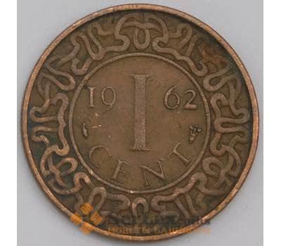 Суринам монета 1 цент 1962 КМ11 VF арт. 44511