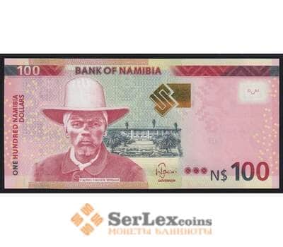Намибия 100 долларов 2012 Р14а UNC арт. 52328