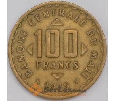 Мали 100 франков 1975 КМ10 XF FAO арт. 40776
