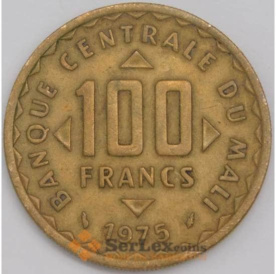 Мали 100 франков 1975 КМ10 XF FAO арт. 40776