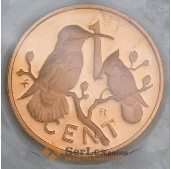 Британские Виргинские острова 1 цент 1974 КМ1 Proof запайка арт. 56193 Британские Виргинские острова 1 цент 1974 КМ1 Proof запайка арт. 56193