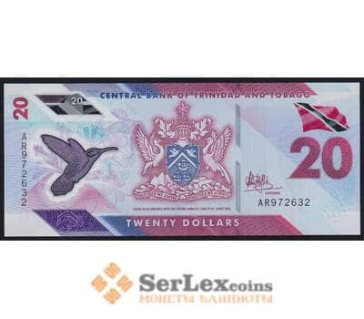 Тринидад и Тобаго 20 долларов 2020 РW63 UNC  арт. 51732