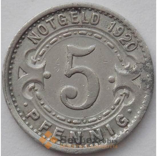 Германия Нотгельд 5 пфеннигов 1920 Виттен (J05.19) арт. 16550