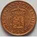 Монета Нидерландская Восточная Индия 1/2 цента 1914 КМ314 aUNC (J05.19) арт. 16655
