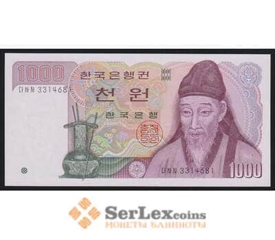 Южная Корея 1000 вон ND 1983 Р47 UNC арт. 51426