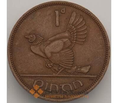 Монета Ирландия 1 пенни 1942 КМ11 XF (J05.19) арт. 18673