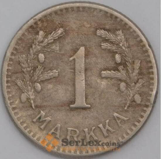 Финляндия монета 1 марка 1928 КМ30 VF арт. 43960