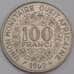 Монета Западная Африка 100 франков 1969 КМ4 XF арт. 40030